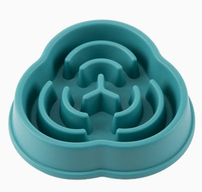 Pet slow feeding bowl anti-choke & anti-skid