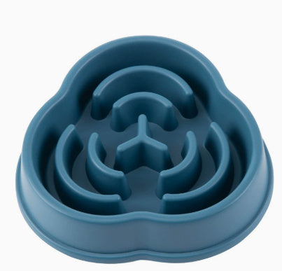 Pet slow feeding bowl anti-choke & anti-skid